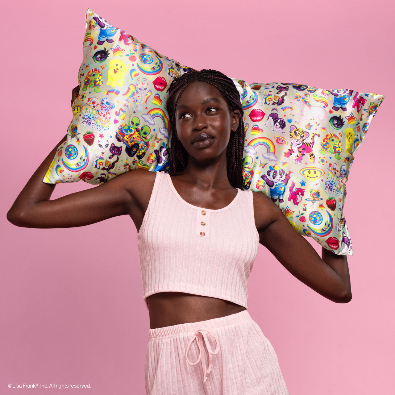 503387-503394-LisaFrankxKitsch-Standard_KingSatinPillowcase-TheFantasticWorldofLisaFrank-Model-1280x1280px_5f53ebec-fb94-44f9-9277-dec9d33afae4
