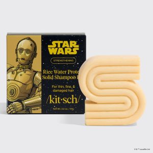 kitsch Star Wars? & Kitsch Rice Water Protein Strengthening Solid Shampoo - C-3PO