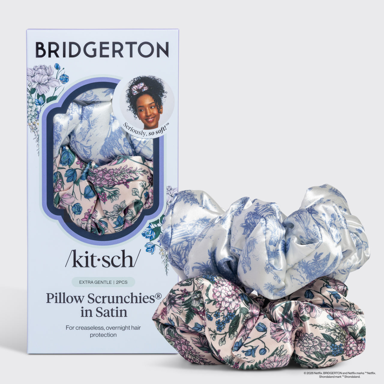 507439-BridgertonxKitsch-SatinPillowScrunchies-2pc-ToileInBloom-hero-1280x1280px