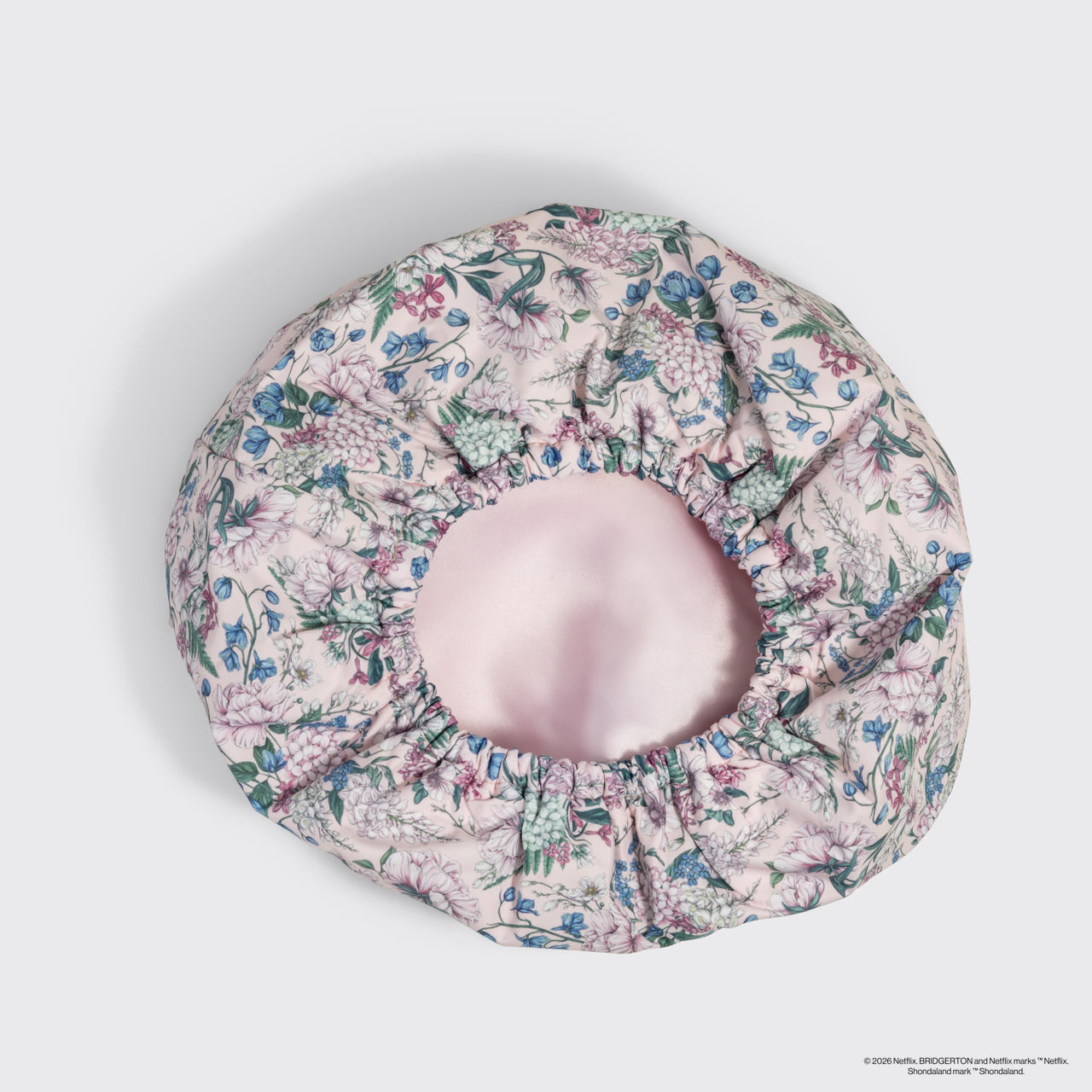 508917-BridgertonxKitsch-SatinLinedFlexiShowerCap-Wisteria-1-1280x1280px