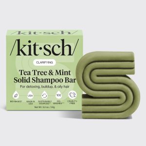 kitsch Tea Tree & Mint Clarifying Shampoo Bar