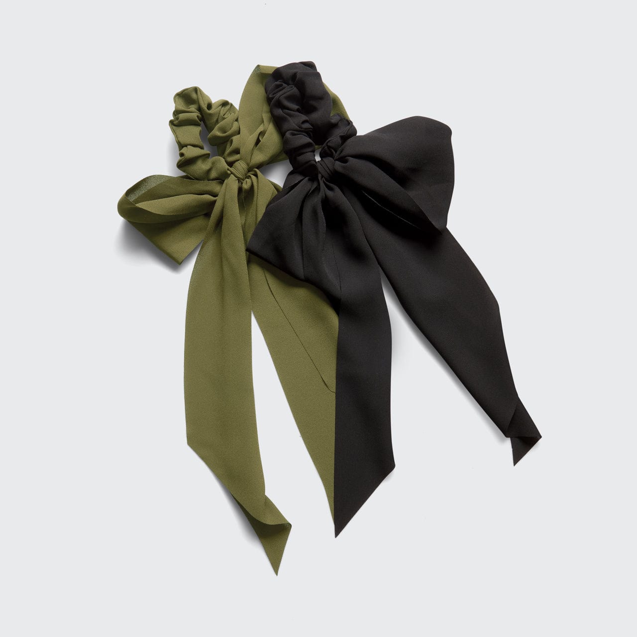 6127-Hair-scrunchies-crepe-scarf-2pc-moss-1280x1280px