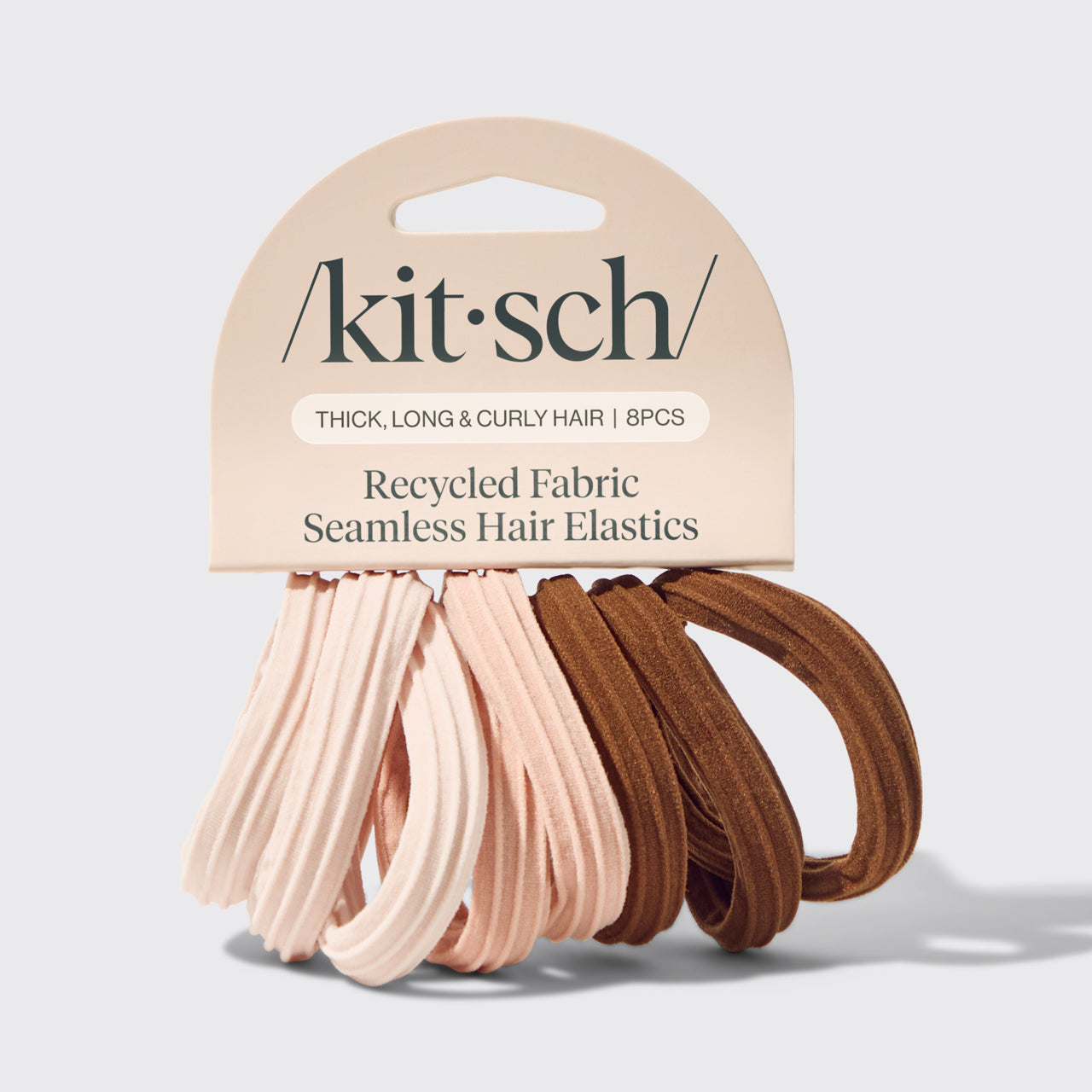 69292-RecycledFabric-SeamlessHairElastics-8pc-Hair-Rosewood-pkg-1280x1280px